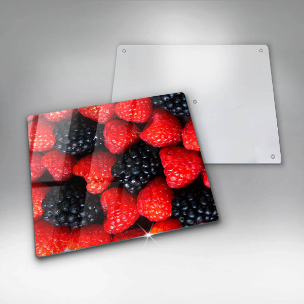 Protection plaque induction Framboises et mûres