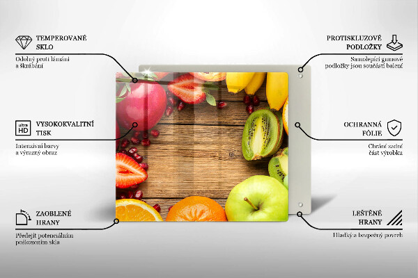 Protection plaque induction Fruit frais