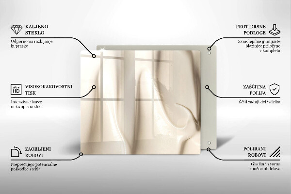 Protection plaque induction Glace crémeuse