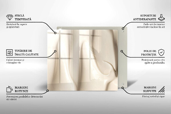 Protection plaque induction Glace crémeuse