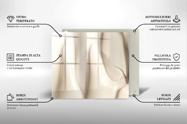 Protection plaque induction Glace crémeuse