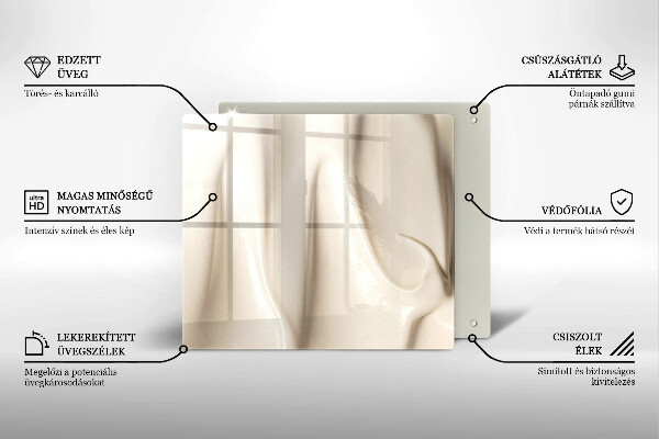 Protection plaque induction Glace crémeuse