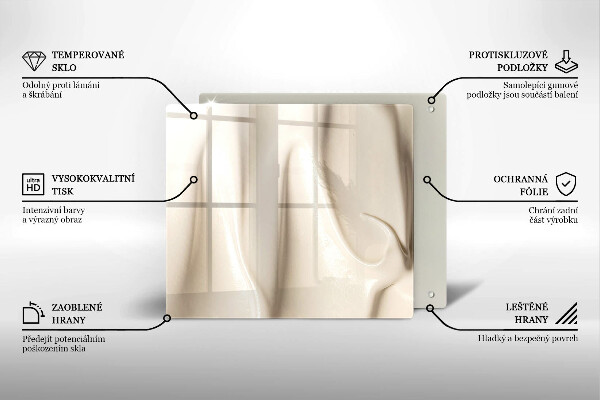 Protection plaque induction Glace crémeuse