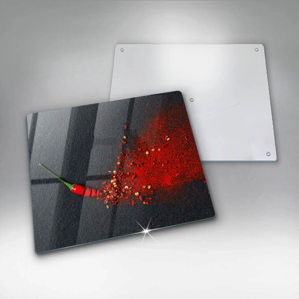 Cache plaque de cuisson Piment