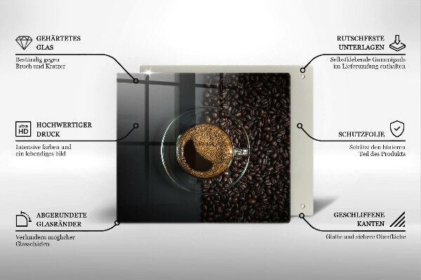 Protection plaque induction Café et grains