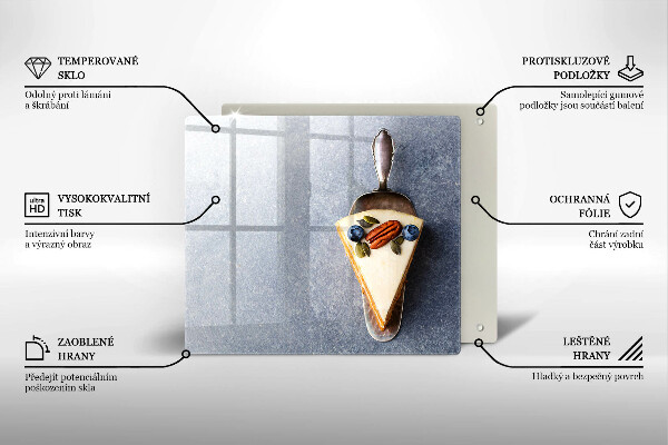 Protection plaque induction Part de gâteau