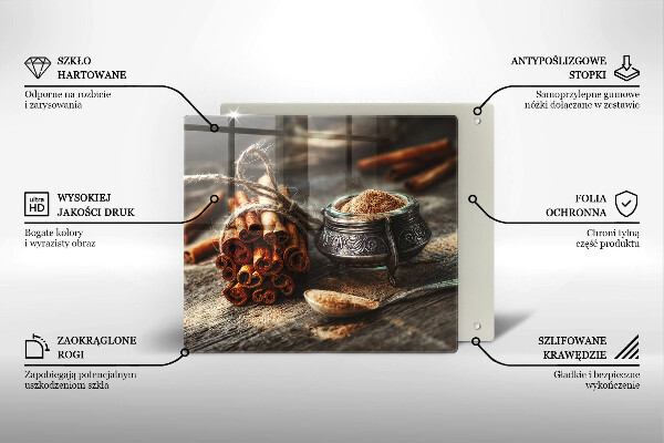 Protection plaque induction Gousses de vanille