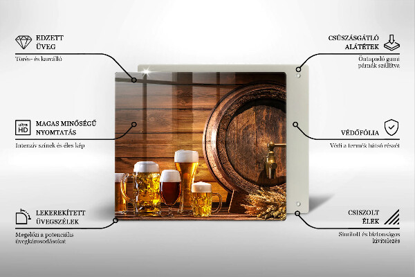 Protection plaque induction Baril de bière