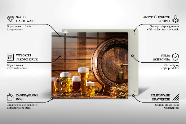 Protection plaque induction Baril de bière