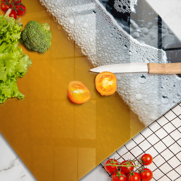 Protection plaque induction Boire de la mousse de bière