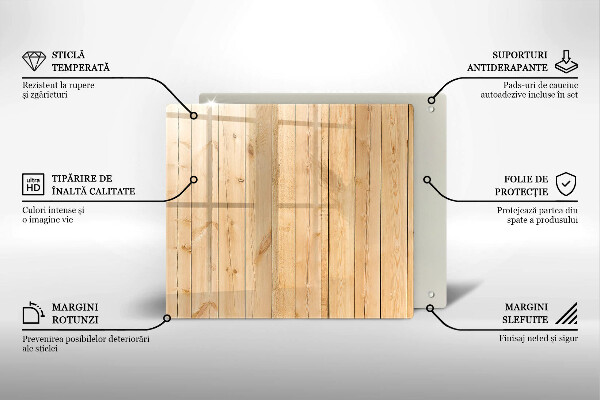 Protection plaque induction Planches de bois délicates