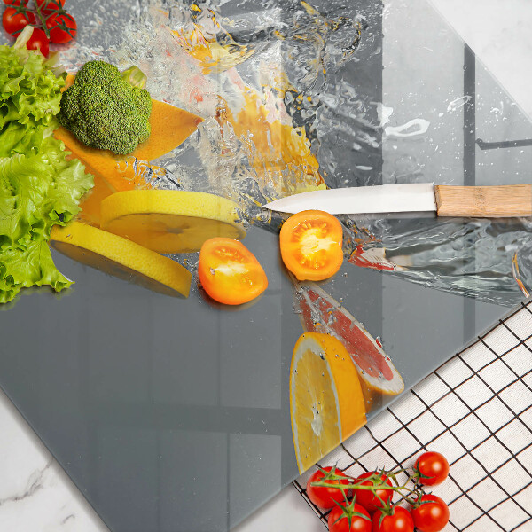 Protection plaque induction Citrons dans l'eau