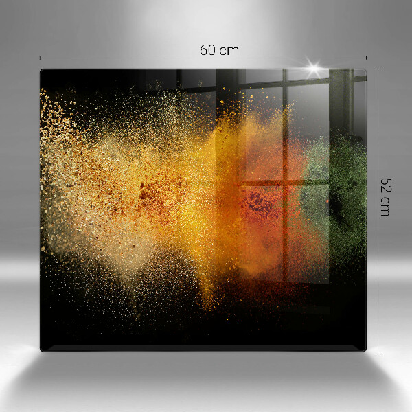 Protection plaque induction Épices colorées