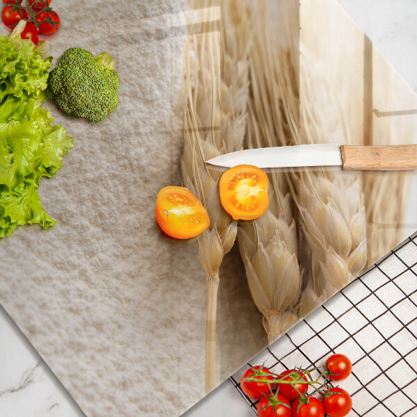 Protection plaque induction Farine et épis de céréales