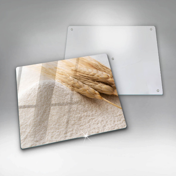Protection plaque induction Farine et épis de céréales