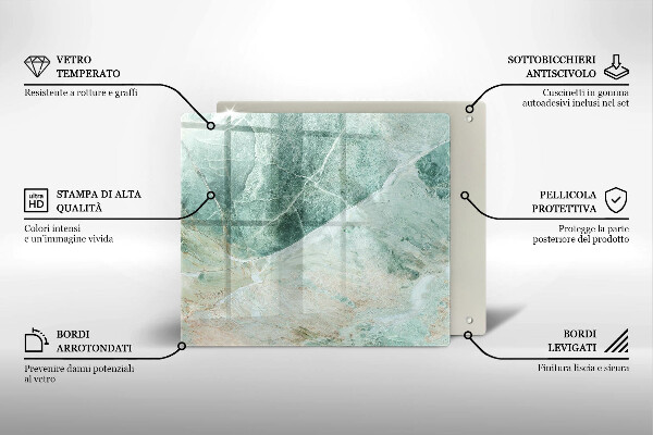 Cache plaque de cuisson Structure en pierre