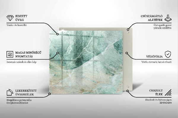Cache plaque de cuisson Structure en pierre