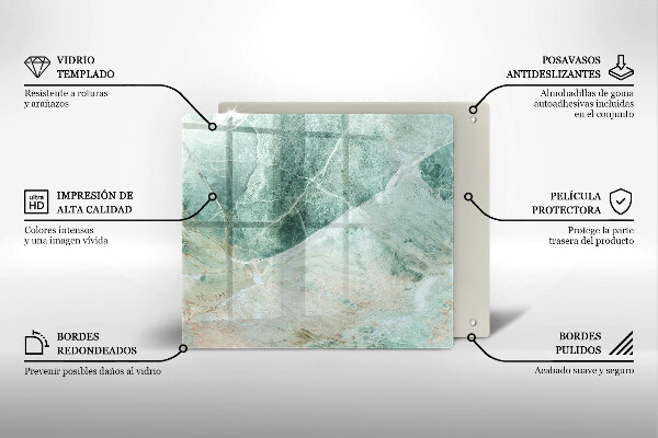 Cache plaque de cuisson Structure en pierre