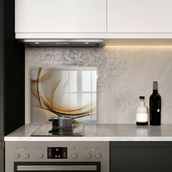 Cache plaque de cuisson Formes abstraites