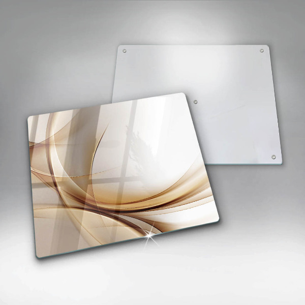 Cache plaque de cuisson Formes abstraites