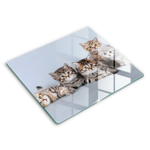 Cache plaque de cuisson De doux petits chatons