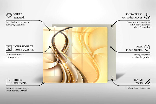 Cache plaque de cuisson Captage de fumée