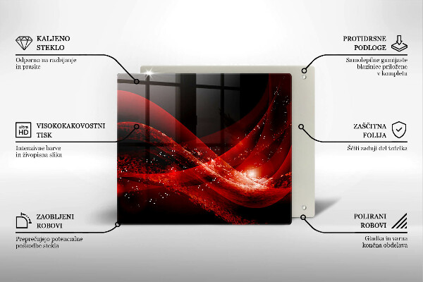 Cache plaque de cuisson Abstraction moderne