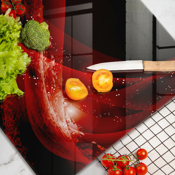 Cache plaque de cuisson Abstraction moderne