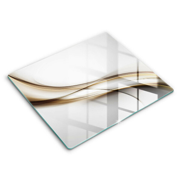 Cache plaque de cuisson Abstraction de lignes douces