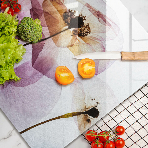 Protection plaque induction Fleurs délicates