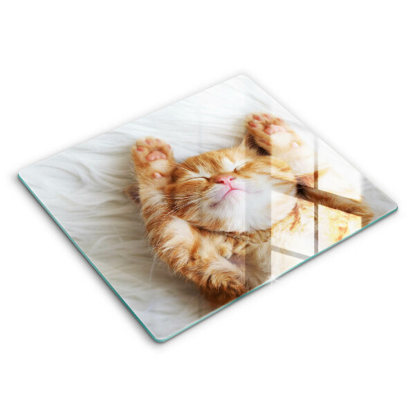 Cache plaque de cuisson Petit chaton mignon