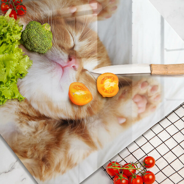 Cache plaque de cuisson Petit chaton mignon