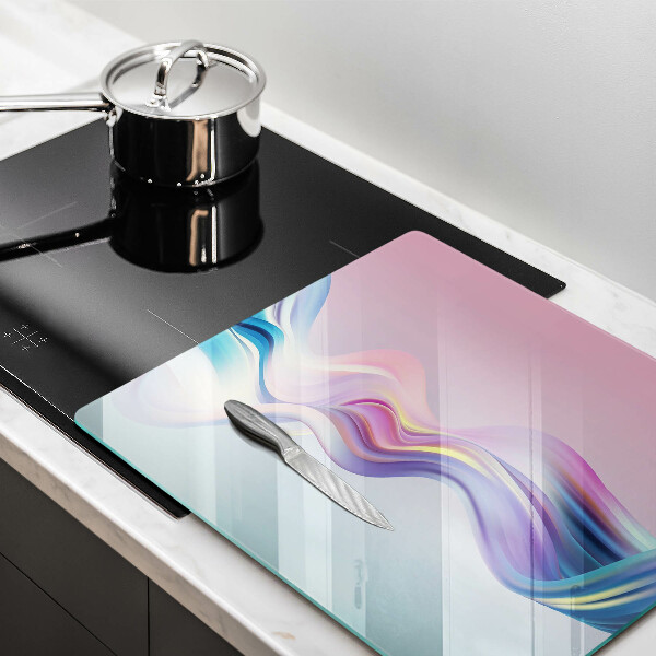 Protection plaque induction Abstraction pastel