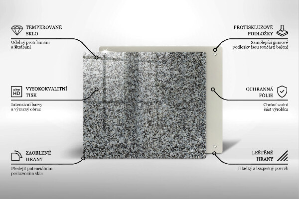 Cache plaque de cuisson Texture de pierre