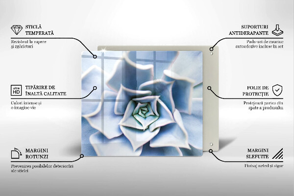 Cache plaque de cuisson Plante à fleurs