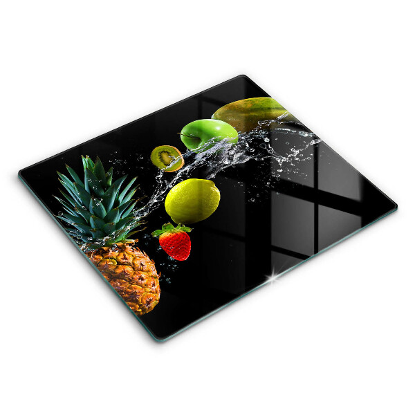 Protection plaque induction Fruits dans l'eau