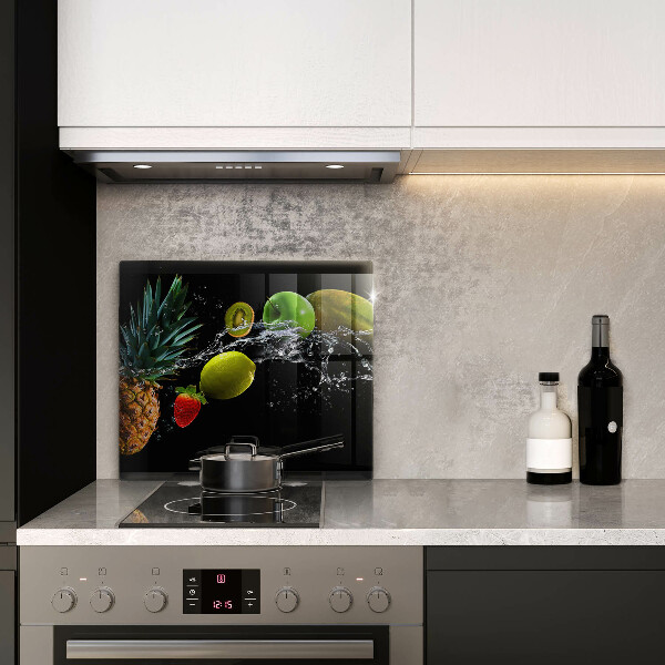 Protection plaque induction Fruits dans l'eau