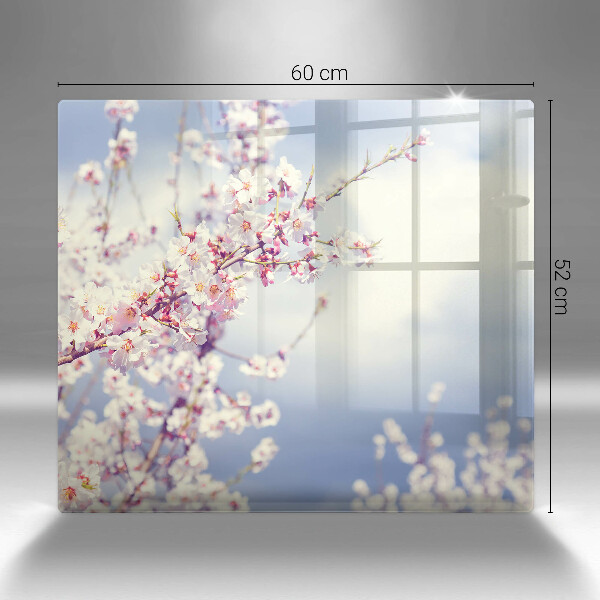 Protection plaque induction Arbre en fleurs