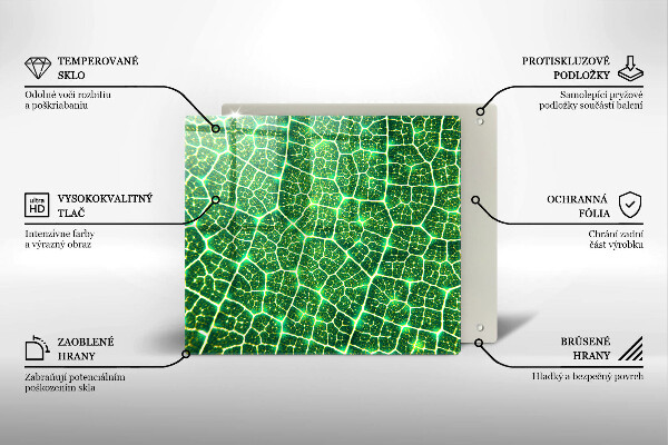 Protection plaque induction Structure des feuilles