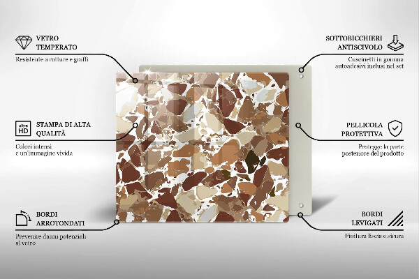 Protection plaque induction Teintures décoratives pour pierre