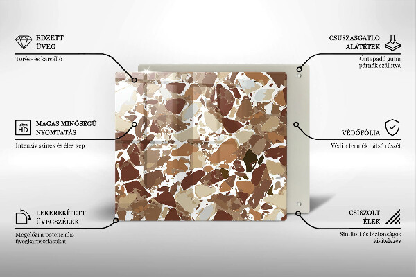 Protection plaque induction Teintures décoratives pour pierre