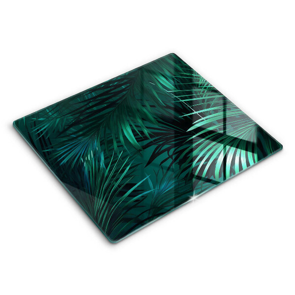 Protection plaque induction Feuilles de la jungle sauvage