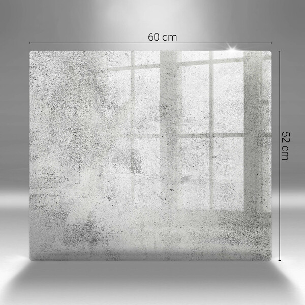 Protection plaque induction Texture béton