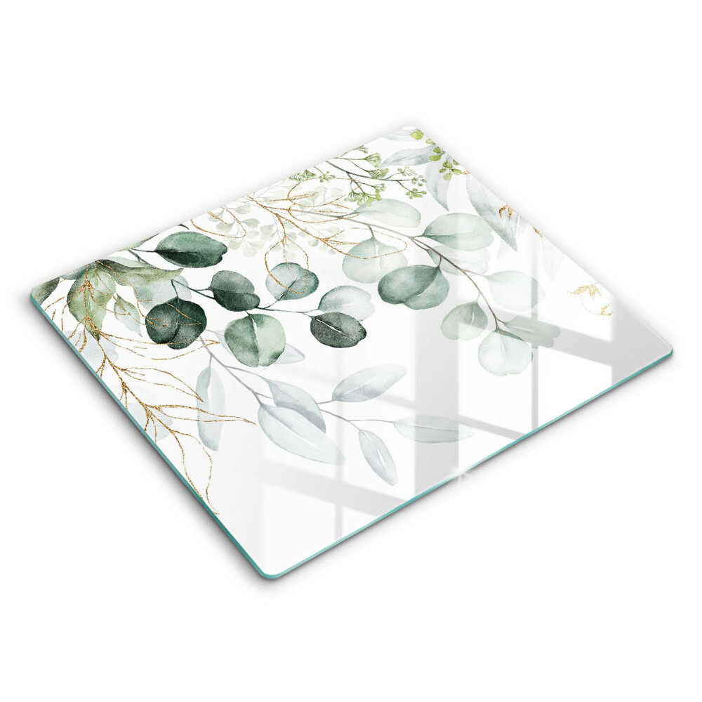 Protection plaque induction Plantes peintes