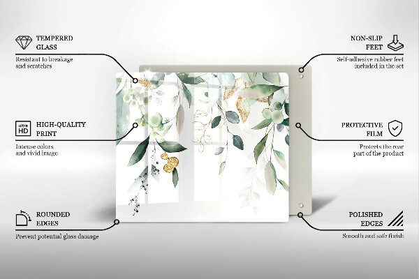 Protection plaque induction Feuilles d'aquarelle