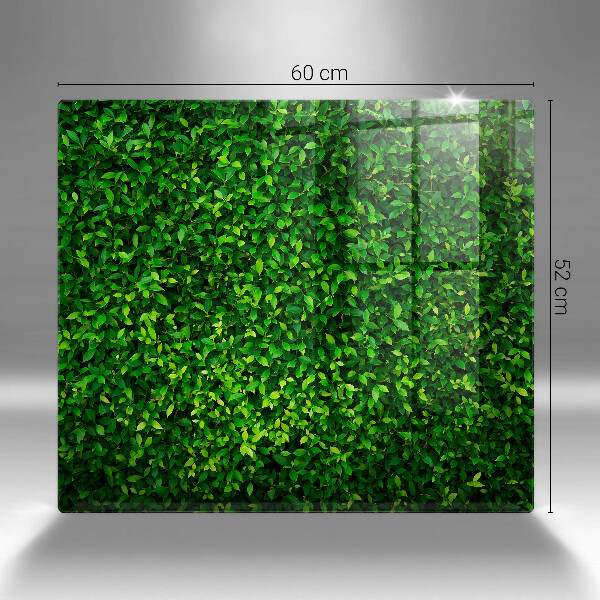 Cache plaque de cuisson Plante à petites feuilles