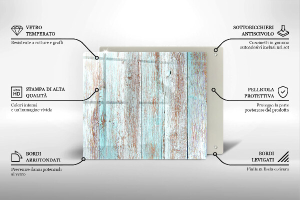 Cache plaque de cuisson Planches anciennes vintage
