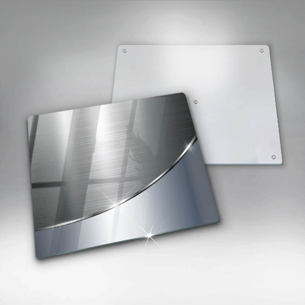 Cache plaque de cuisson Modèle d'abstraction en métal