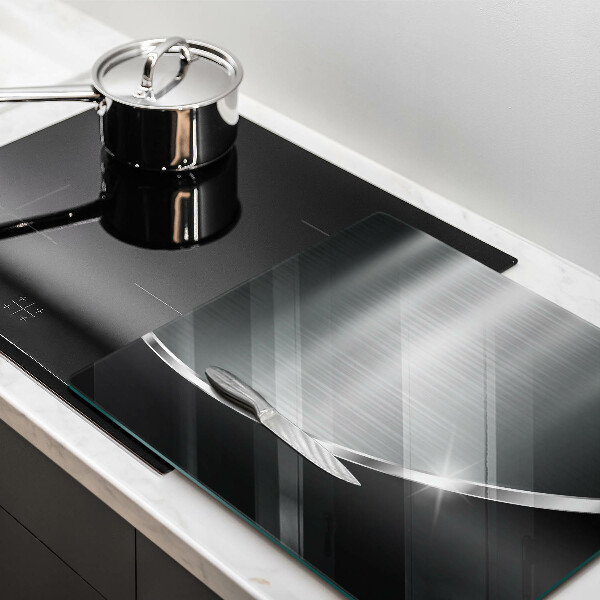 Cache plaque de cuisson Abstraction avec du métal