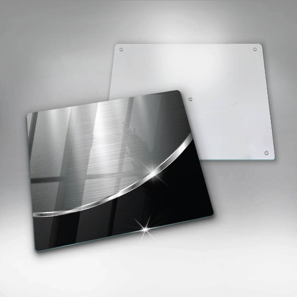 Cache plaque de cuisson Abstraction avec du métal